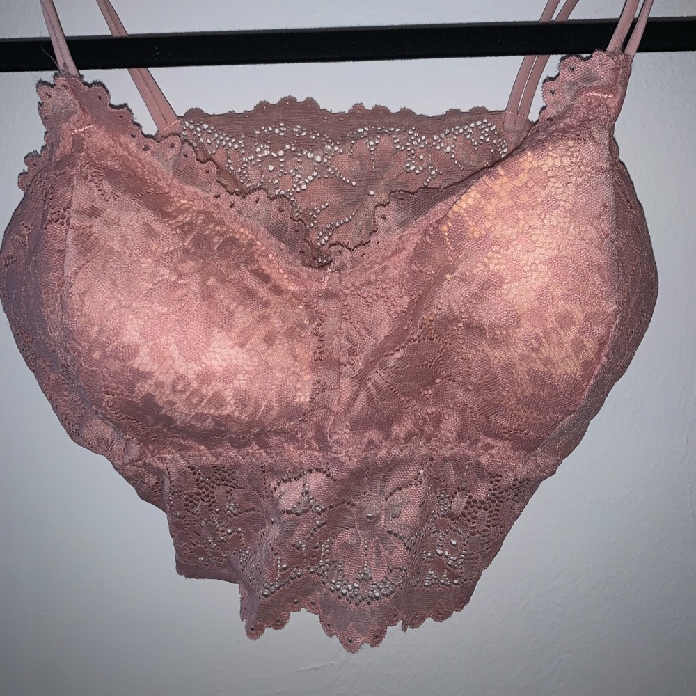 Pink Lace Bralette